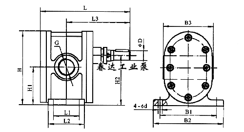 2cy齿轮油泵