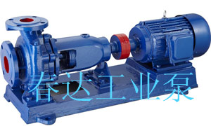 IS型泵系单级单吸（轴向吸入）离心泵